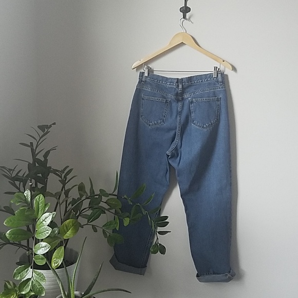 L.L. Bean Vintage Mom Blue Jeans - Picture 4 of 7